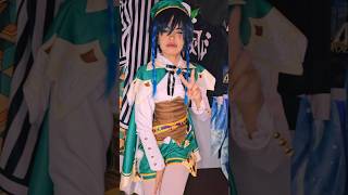 cosplay venticosplay kmomgameplay ventigenshinimpact venti genshinimpact genshincosplayer [upl. by Gard]