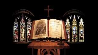 Church Bible Candle Cross amp Windows Motion Graphics [upl. by Neerod]