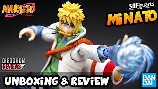 MINATO NARUTOP99 SH Figuarts Naruto Unboxing e Review BR [upl. by Elise541]