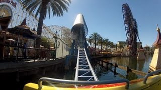 California Screamin Roller Coaster Front Seat POV 1080p HD Disney California Adventure Disneyland [upl. by Nahraf]