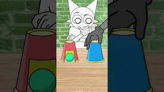 Disappeared😱😱Sprunki Wenda X Gray Easy Magic Trick Tutorial Animation sprunki animation meme [upl. by Boone]