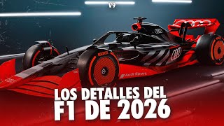 EL NUEVO REGLAMENTO DE LA F1 ASÍ SERÁN LOS COCHES EN 2026 [upl. by Nart]