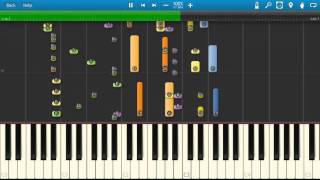 Stevie Wonder  Superstition  Piano Tutorial  Synthesia Cover [upl. by Siloa252]