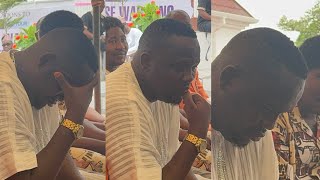 YOMI FABIYI IN TEARS AS HE REMEMBERS LATE MUM AT HIS BIRTHDAY AND HOUSE OPENING CELEBRATION [upl. by Edsel15]