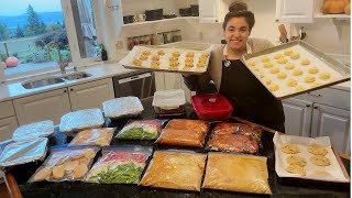 Cook Once and Eat for a Month Breakfast Dinner and Dessert Freezer Meals All From Scratch [upl. by Aarika425]