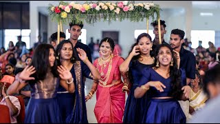 Bride Entry Dance  Kerala Wedding 2022  Anu Dance Performance  Dreamday  rawadz wedding [upl. by Aneahs]