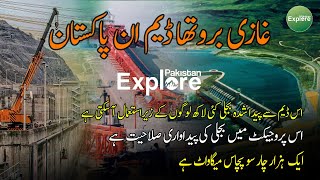 Ghazi Barotha Hydropower Project  Ghazi Barotha Dam Pakistan 4k  🔥  Explore Pakistan [upl. by Hengel]