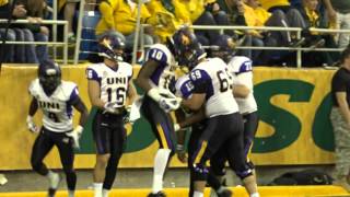 UNI Football vs NDSU  Oct 10 2015  second half highlights [upl. by Mauceri]