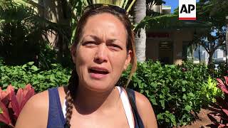 People in Honolulu Shocked by Missile Alert [upl. by Eiral]