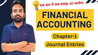 Financial accounting journal entries  Rules of Debit and Credit [upl. by Barbie]