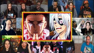 Demon Slayer Season 4 Episode 1 Reaction Mashup [upl. by Hgielanna]