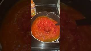 🔑🔥🔑Spaghetti 3 parts tomato paste chunky tomato and tomato sauce [upl. by Giralda]