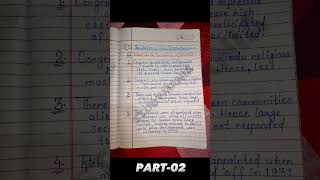 ✨NATIONALISM IN INDIA🇮🇳 🌟CLASS10  SOCIALSCIENCE  🔥HANDWRITTEN NOTES🔥 💫STUDYMANIA ✨  PART02 [upl. by Nyliak665]