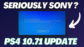 NEW PS4 1071 PATCH UPDATE NOW AVAILABLE  Corrupted addon game data error FIXED or NOT [upl. by Engleman876]