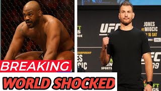 MMA Community Reacts To Jon Jones vs Stipe Miocic Epic showdown HIGHLIGHTS [upl. by Adlesirg]