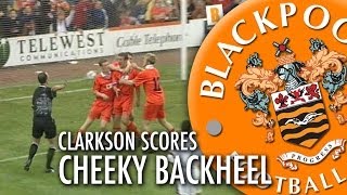 Cheeky Backheel Goal  Clarkson Invents Tekkers [upl. by Kelton]