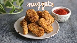 NUGGETS VEGANI  Ricetta facilissima e veloce  Anche senza glutine [upl. by Adnileb]