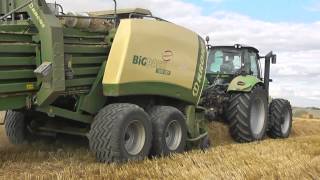 BIG PACK 1290 hdp Deutz ttv 630 John deere 6210r [upl. by Eneladgam]