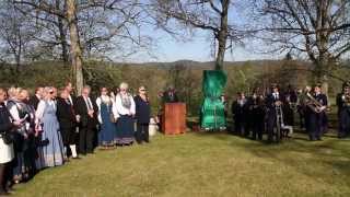 17 mai ved Hemnes gamle kirkegård 2014 [upl. by Litman]