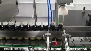 Automatic Syrup Filling Machine  Automatic servo based filling machine  Liquid Filling Machine [upl. by Marston]