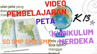 Video Pembelajaran Peta  Pengertian Peta Jenis Peta Simbol Peta Skala Peta Untuk SD SMP SMA [upl. by Etnoj327]