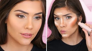 How to Highlight and Contour using CREAM PRODUCTS  Katerina Williams [upl. by Susanna]