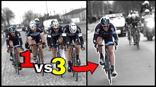 How Ian Stannard EMBARRASSED 3 QUICKSTEP Riders  Omloop Het Nieuwsblad 2015  Analysis [upl. by Rodablas861]