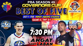 🔴LIVE GAME 4 NLEX Road vs TNT Tropang Giga PBA PLAYOFFS │ 2024 GOVERNORS CUP PlaybyPlay Reaction [upl. by Ellita606]