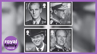 Prince Philip Commemorated with New Royal Mail Stamps [upl. by Lianne]