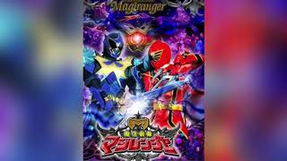 Magiranger Opening  Exit Trance Presents Remix [upl. by Adekahs]