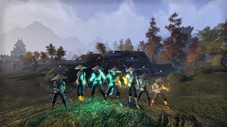 ESO PvP  Midyear Mayhem Dream Team Zerg [upl. by Idhem98]