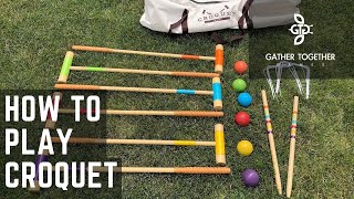 How To Play Croquet [upl. by Enomad]