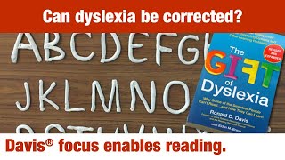 Davis focus enables reading for dyslexics [upl. by Nyleak527]