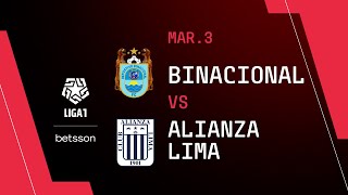 Binacional vs Alianza Lima 12 Resumen goles y mejores jugadas por la fecha 17 del Torneo Clausura [upl. by Alin811]