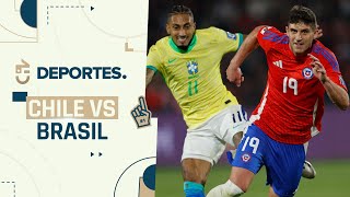 CHILE 1  2 BRASIL🏆 Clasificatorias Mundial 2026 ⚽️ GOLES Y RESUMEN [upl. by Eytteb]