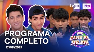 Que gane el mejor 17092024  TVPerú [upl. by Hannah344]