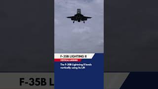 F35B Lighting II Vertical Landing STVOL f35b f35lightning stvolg landing verticallanding [upl. by Peednus]