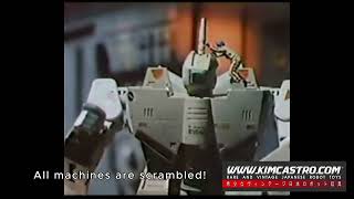 Macross Super Valkyrie Takatoku TV Commercial Japanese Advertisement chogokin with English Subtitles [upl. by Oigufer]