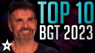 Britains Got Talent 2023 Top 10 BEST Auditions So Far [upl. by Barbra365]