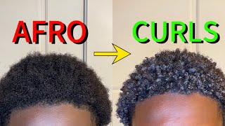 Unlock Your Natural Curl Pattern Afro To Curls [upl. by Yerfoeg]