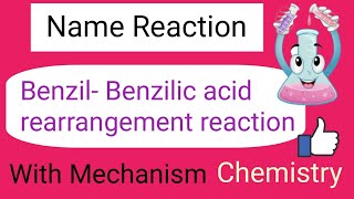 Benzil Benzilic acid rearrangement reactionName reaction Reaction with mechanismOrganic Chemistry [upl. by Eninahs522]