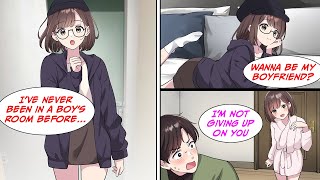 Manga Dub I unknowingly let a super star into my room and she keeps trying to be my girlfriend [upl. by Browne]