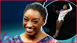 Simone Biles Speaks Out After Winning Gold at 2024 Paris Olympics [upl. by Aitnohs]