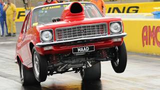 Calder Park V8 drags  Sept 17th [upl. by Nugesulo363]