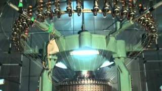 SUNDA Interlock Knitting Machine in the knitting mill [upl. by Suzanna]