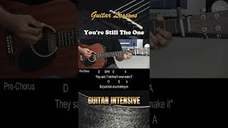 You’re Still the One  Shania Twain  EASY Chords amp Strumming Pattern  Guitar Lessons for Beginners [upl. by Akiwak]