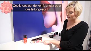 Ongles courtslongs  quelle couleur de vernis choisir [upl. by Hobbie895]