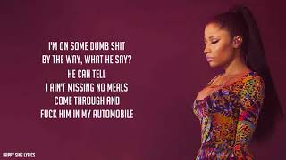 ANACONDA  NICKI MINAJ Lyrics [upl. by Philipa]