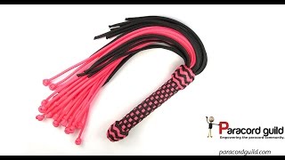 Paracord flogger version 2 improvements changes and tips [upl. by Aynekal]