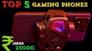 Gaming Beasts Unleashed Top 5 Gaming Phones Under 25000 Rs 2024 October  Best Gaming Phones [upl. by Idnib651]